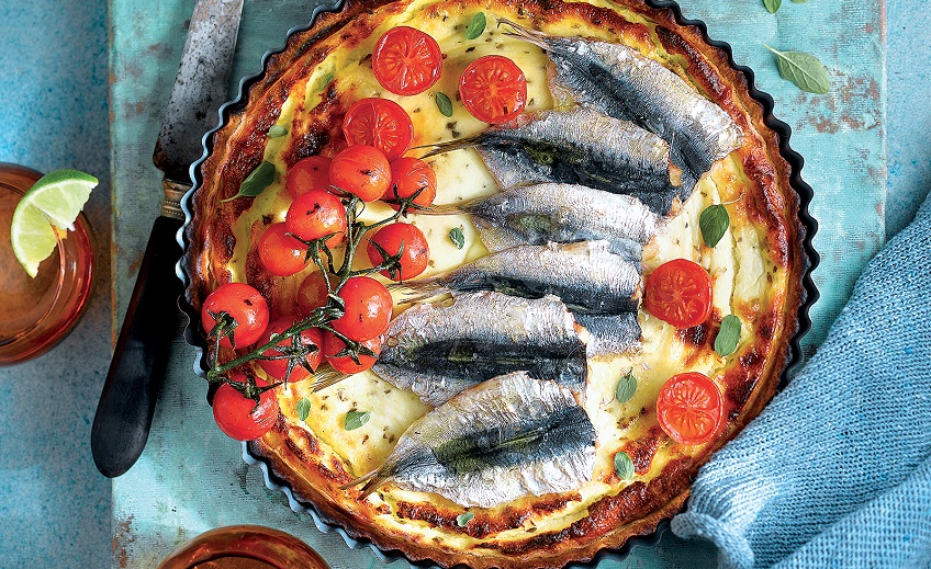 Recepta de quiche de sardines